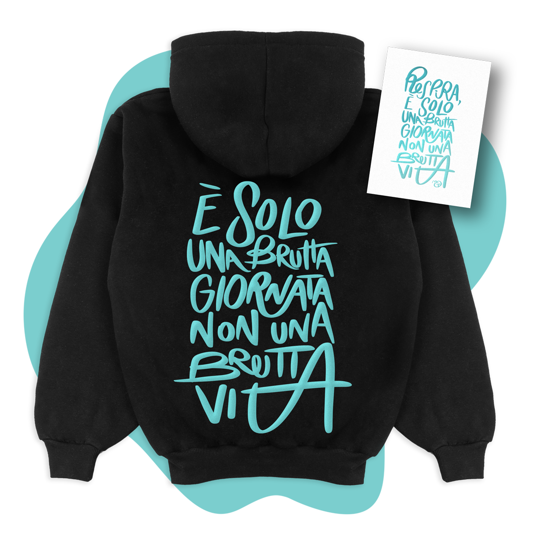 Felpa Respira limited edition con STAMPA numerata