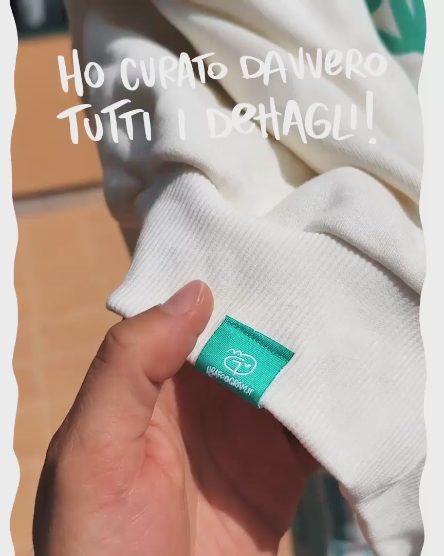 Felpa Respira limited edition con STAMPA numerata