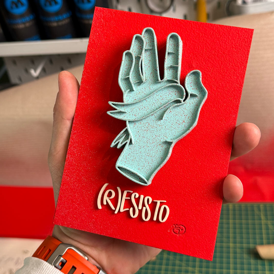 Tela tridimensionale (R)ESISTO