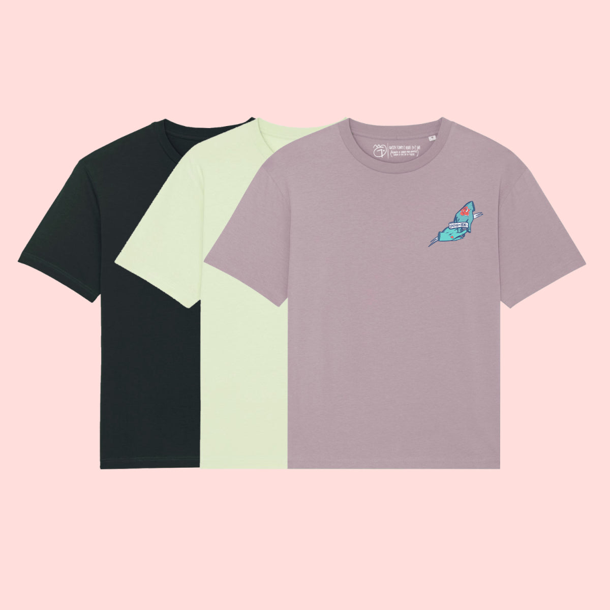 T-shirt premium oversize - Lontani ma vicini - ilbaffogram | Giulio Mosca